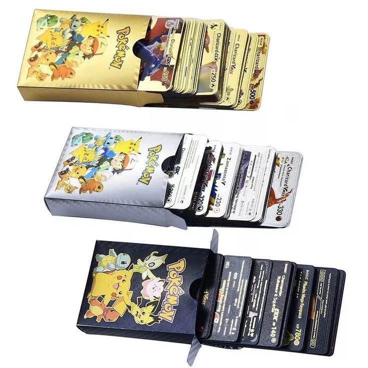 Pokemon Plastic Cards Collection Box 52 Cards per Pack | 3D