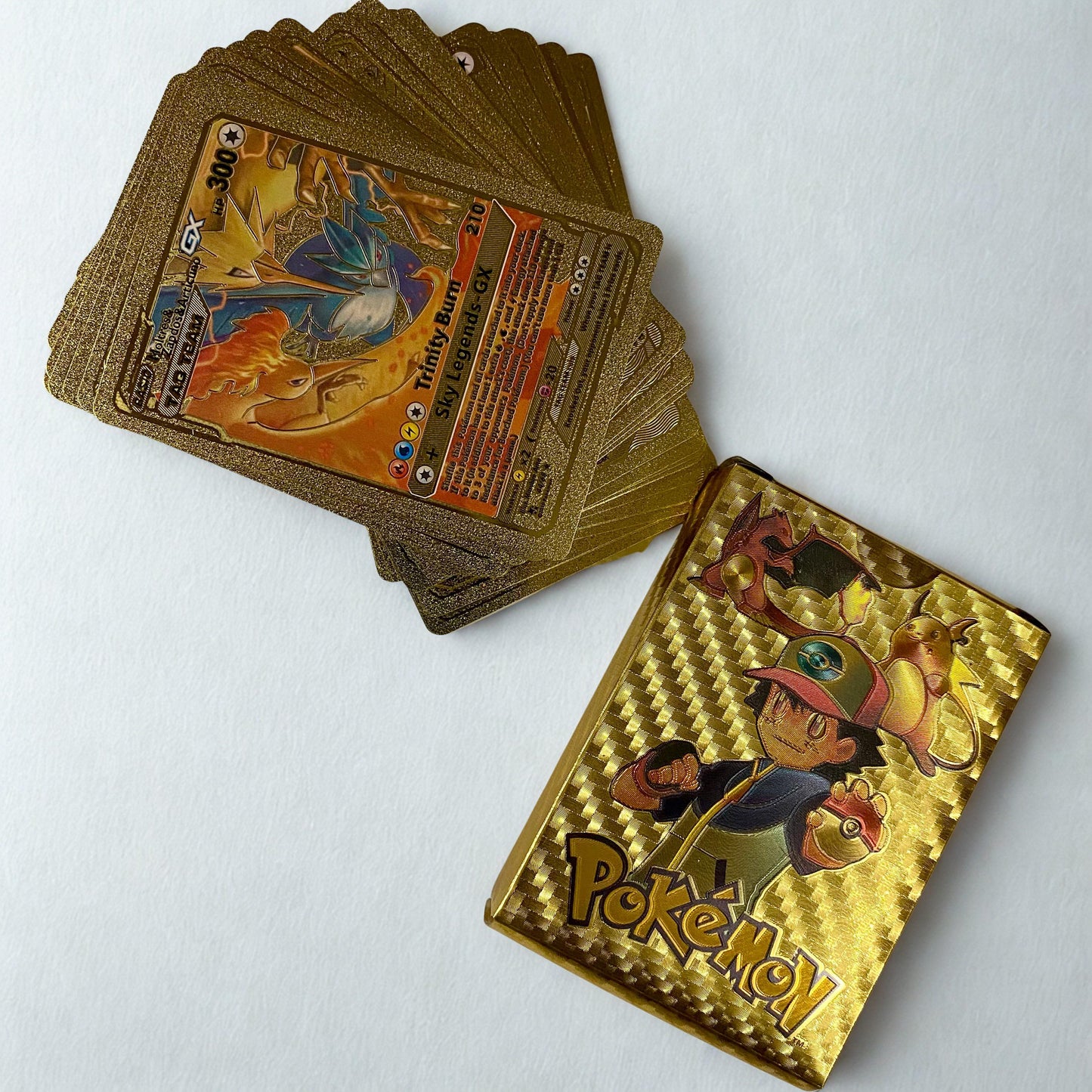 Pokemon Plastic Cards Collection Box 52 Cards per Pack | 3D