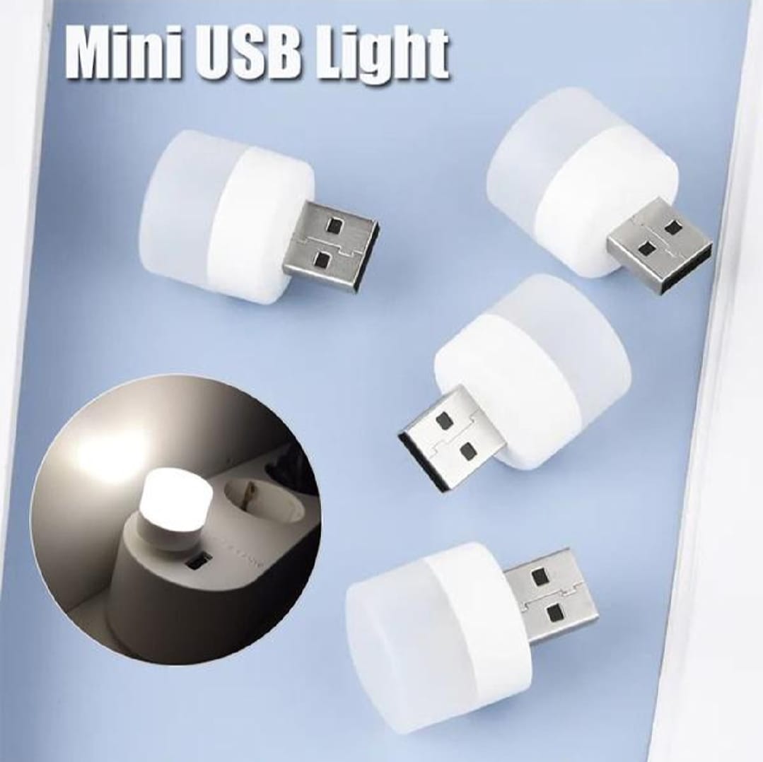7 Pcs Mini USB LED Light Bulbs Portable Plug-in Night Lamps