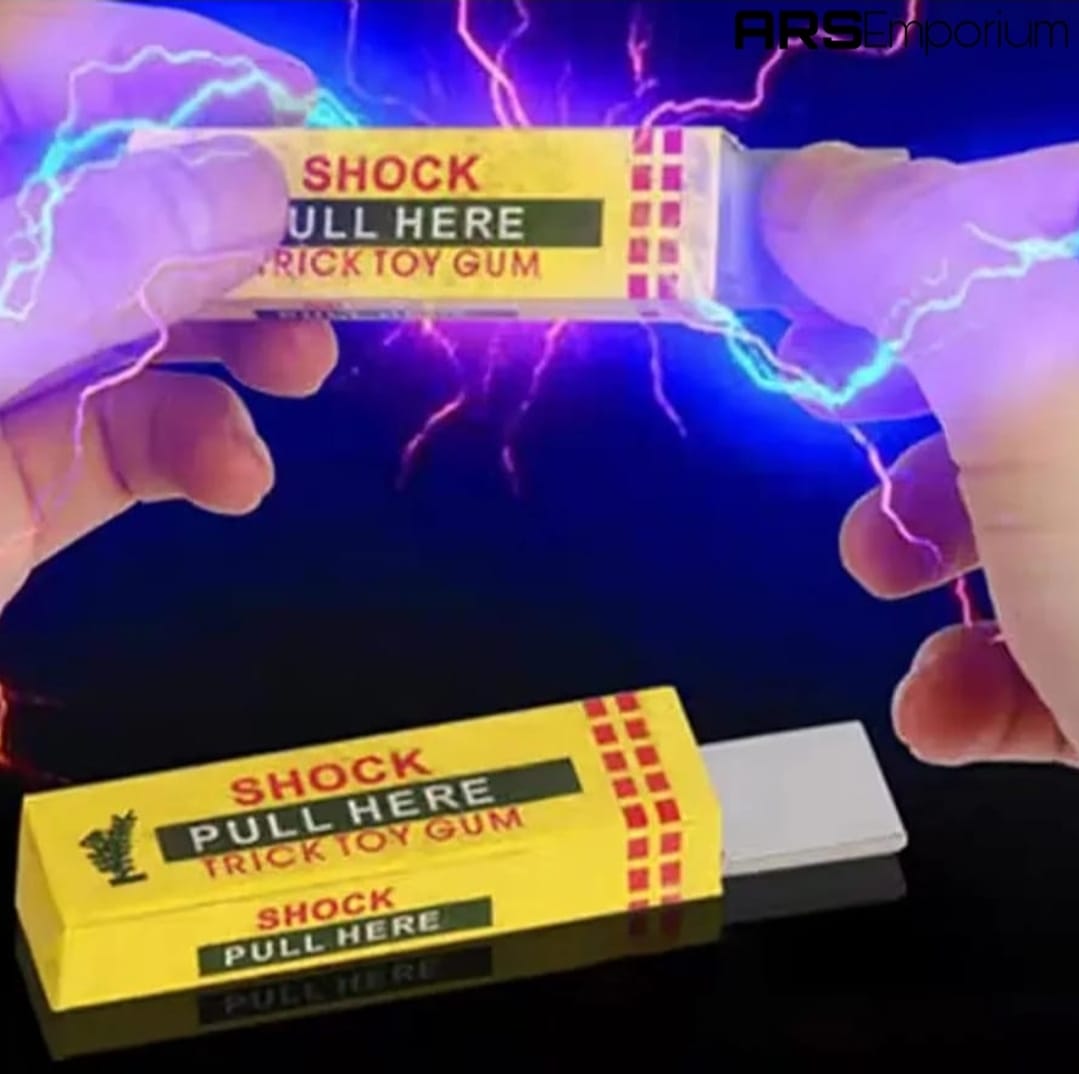 Chewing Gum Prank Fake Gum Shock Toy | Funny Gag Gift