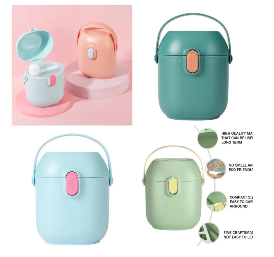 Baby Formula Dispenser Containers Portable Airtight Milk Powder & Snack Storage