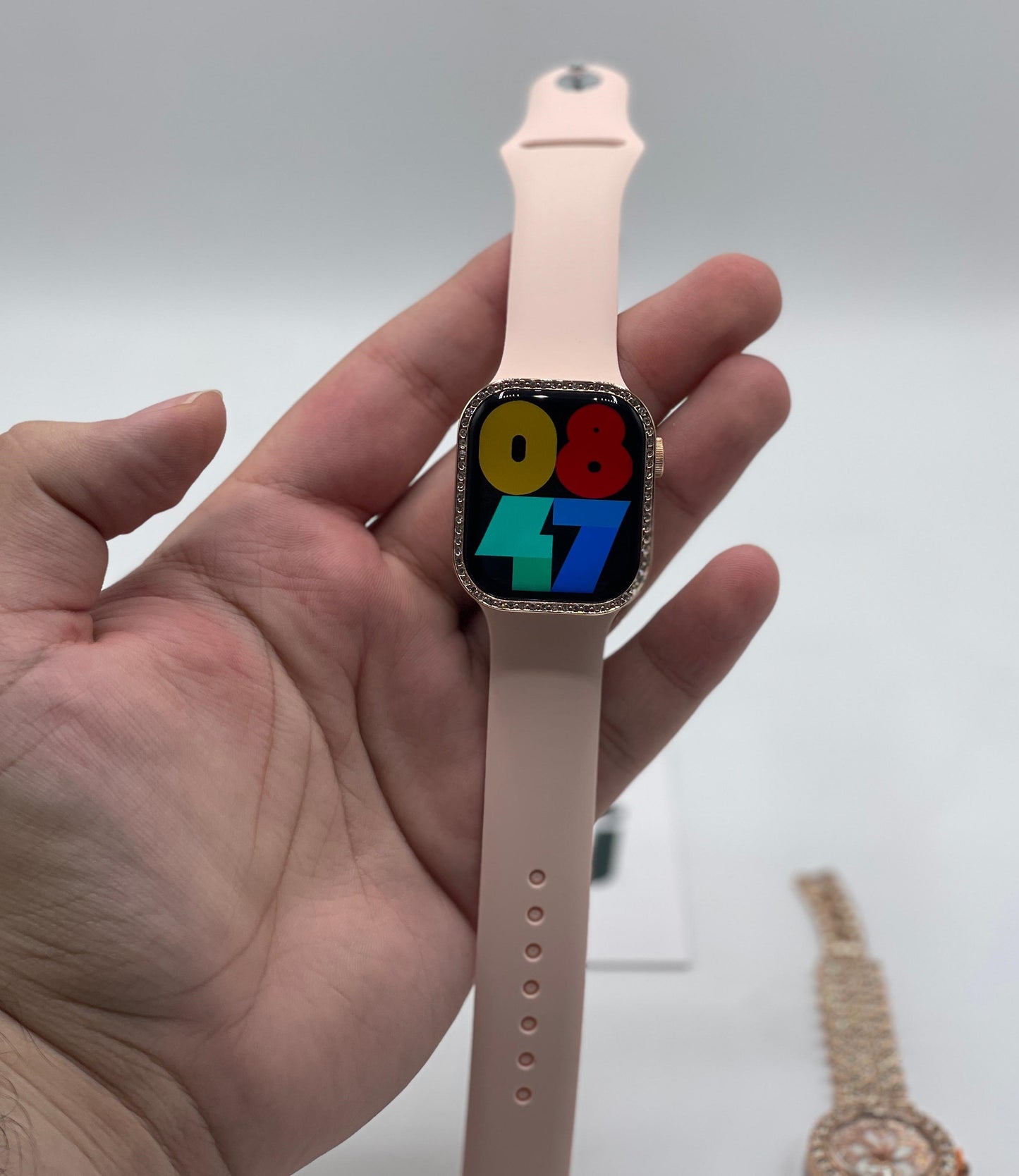 Mi Ni ZW10 DO Elegant Diamond Series Smartwatch Bluetooth Calling, Health