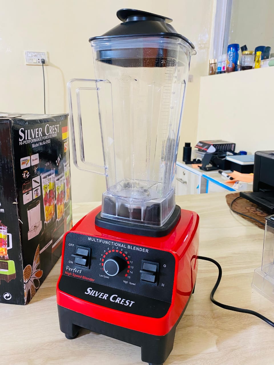 Silver Crest 2-in-1 Heavy Duty Blender 4500W | 2-Litter Jar +
