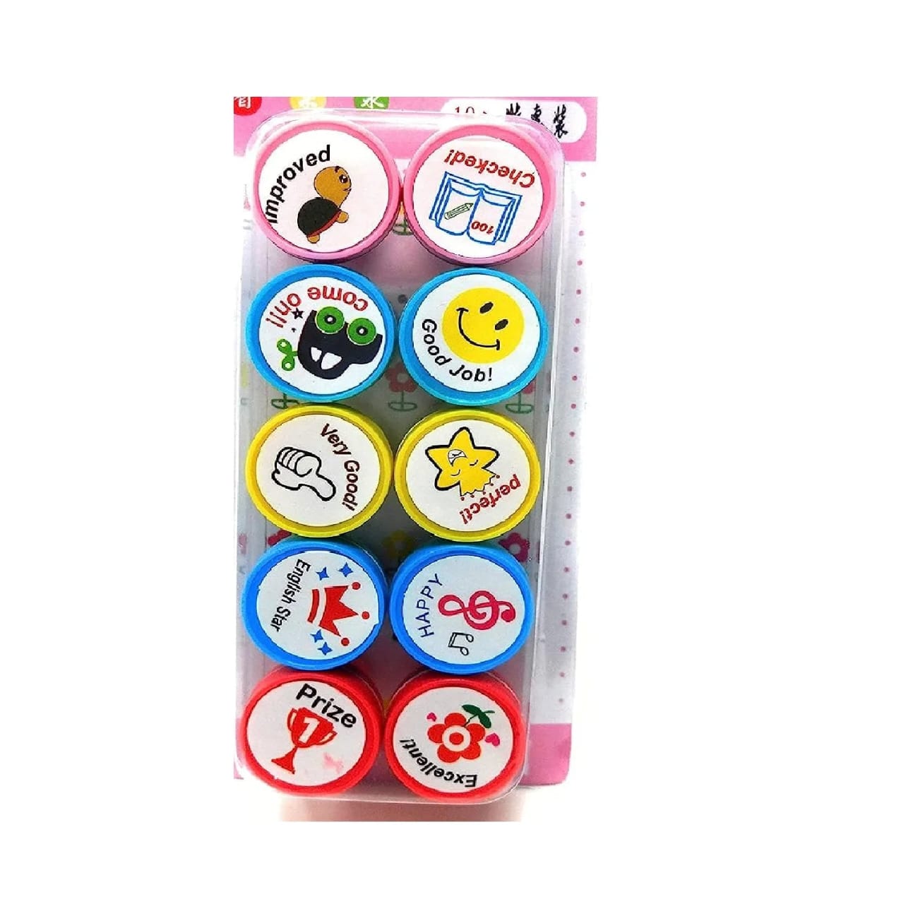 Appreciation Stamps Kids Stamp Set for Motivation | Self-Inking | Pack