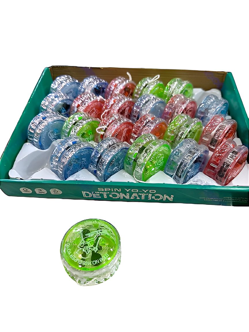 Pack of 12 Led Toys Yo yo Sport Toys Yo Yo Flashing