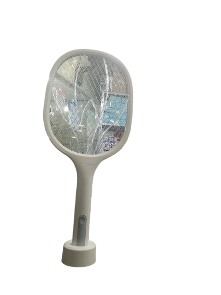 Mosquito Racket Electric Fly Swatter Powerful USB Rechargeable Grid 3-Layer Mesh Home