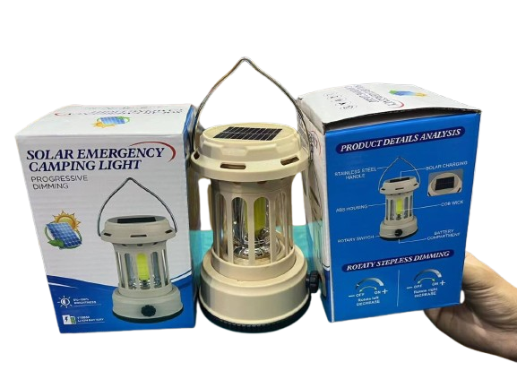 Solar Emergency Camping Light Outdoor Lantern