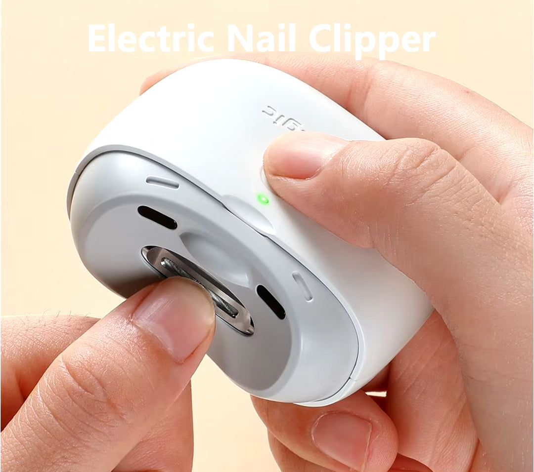 Automatic Electric Nail Clipper Trimmer For Elderly And Children Anti-Splash Home Use