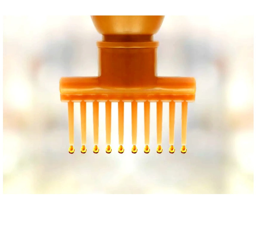 Hair Oil Applicator Bottle, Root oiling Comb bottle for Hair Coloring, Shampoo,