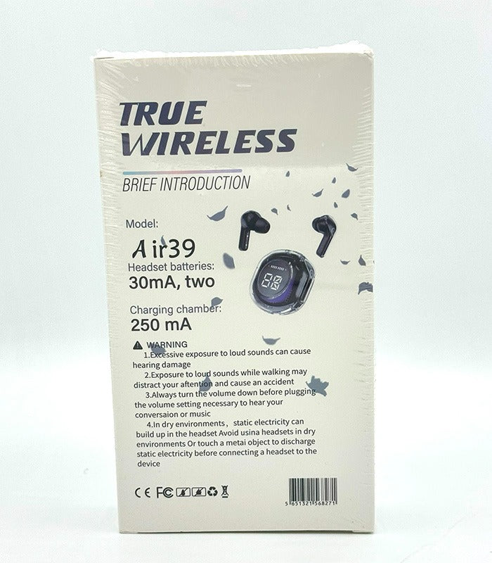 Air39 Wireless Earbuds | Bluetooth 5.3 | Clear Sound | Heavy Bass