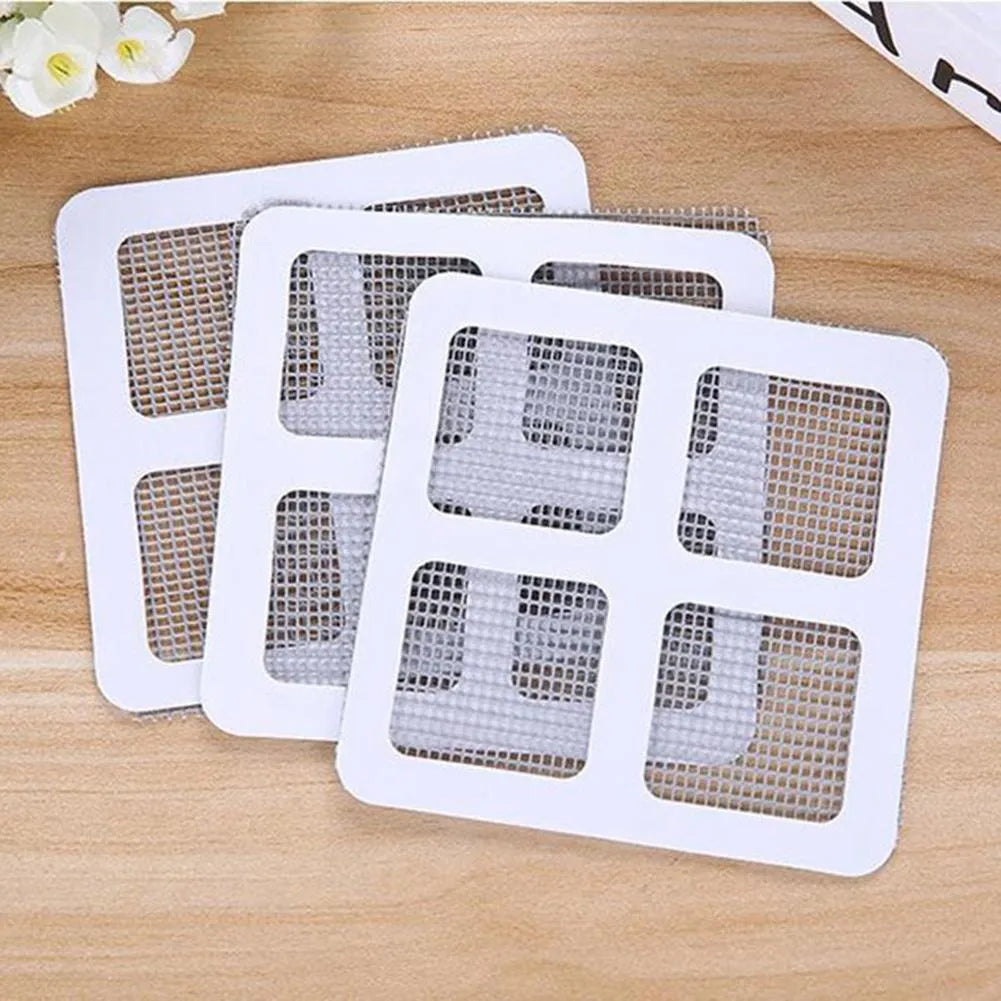 Anti-blocking Filter Screen Disposable Floor Drain Sticker Hair Catcher Drain Stopper Cover