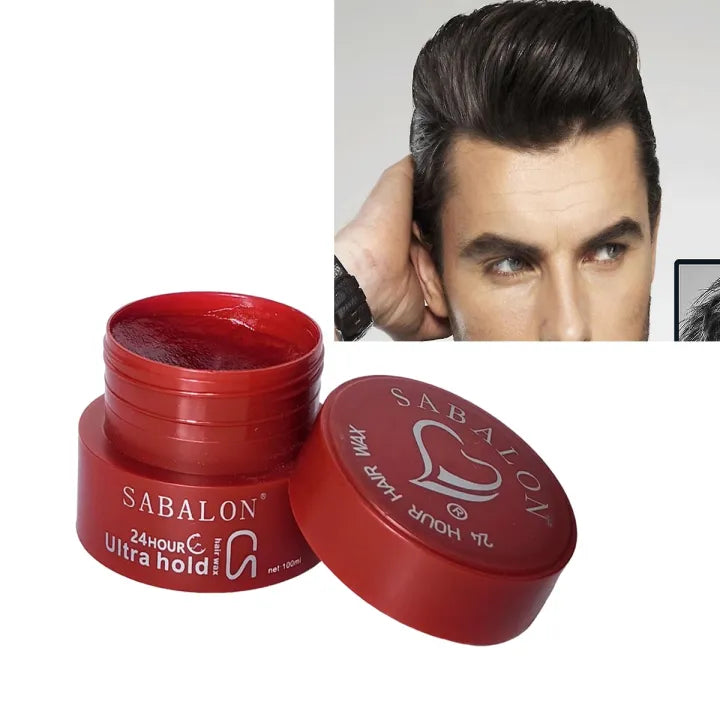 SABALON Hair Wax 24 Hour Professional Styling System , Hair Styling Wax