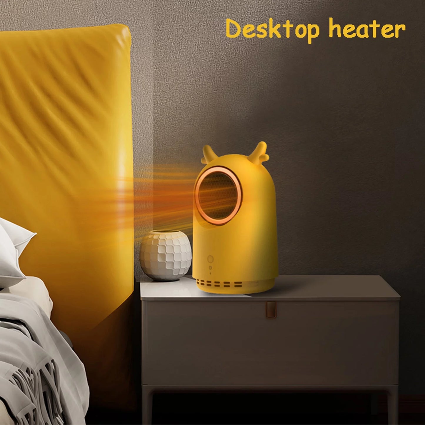 Deer Design Electric Room Heater, Air Warmer Fan Blower Heater ,Portable