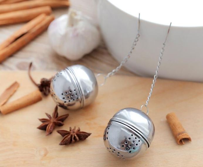 Tea Infuser , Stainless Steel Tea Ball Strainer Filter Infuser for Loose