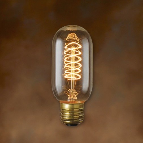 Bulbrite Incandescent T45 Medium Screw Base Light Bulb, 40 Watt,