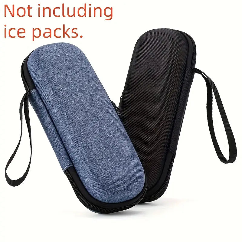 1/2 Set Insulin Pen Cooling Travel Box Diabetes Medication Insulation Cooling Storage