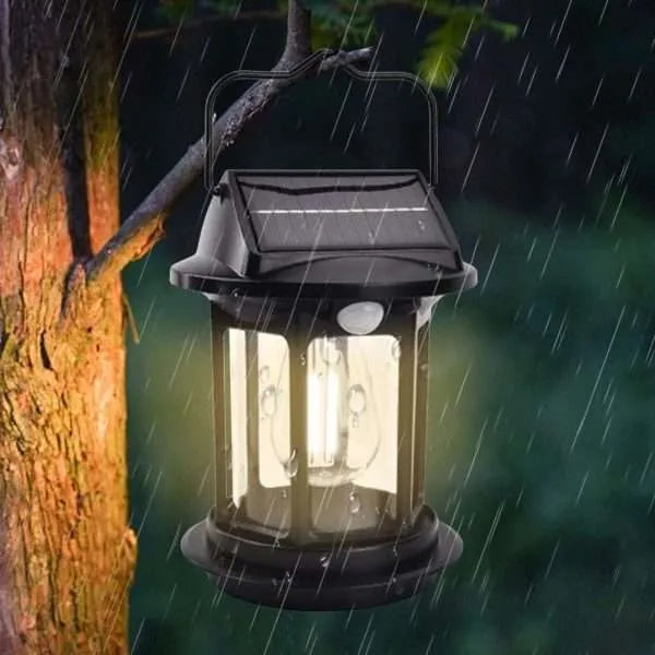 JD 7801 Solar Lantern with USB Charging Port Portable, Eco-Friendly Outdoor Lamp