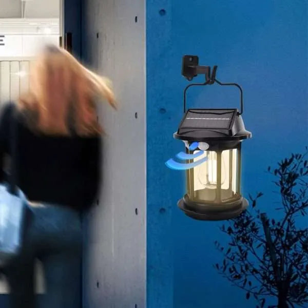JD 7801 Solar Lantern with USB Charging Port Portable, Eco-Friendly Outdoor Lamp