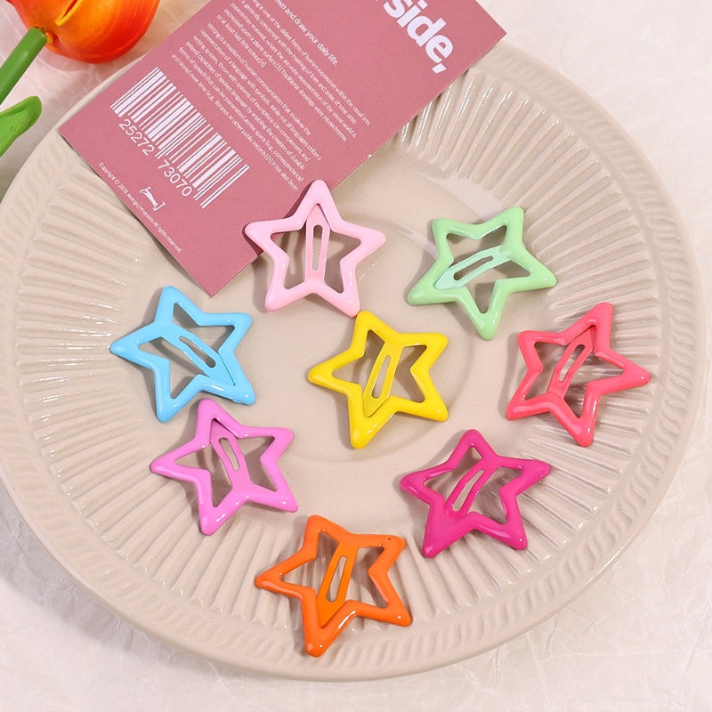 Pack Off 06 Star Design Girl Hair Clip | Hair Clip For