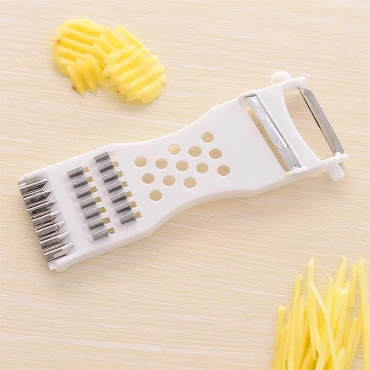 Multipurpose Vegetable Fruit Cutter Metal Scraper Fruit Grater Potato Carrot Cucumber Slicer