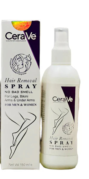 Cereve Hair Removal Spray for Women Fast, Painless Hair Removal for