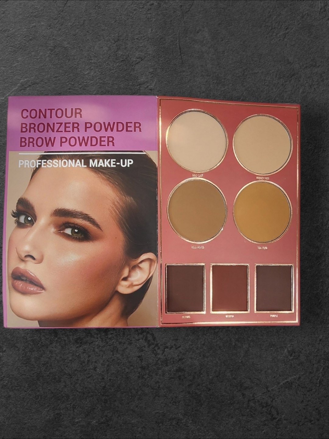Book-Sized Skin, Blush and Highlighter Makeup Kit, Mocallure 5-layer Large | Mocallure
