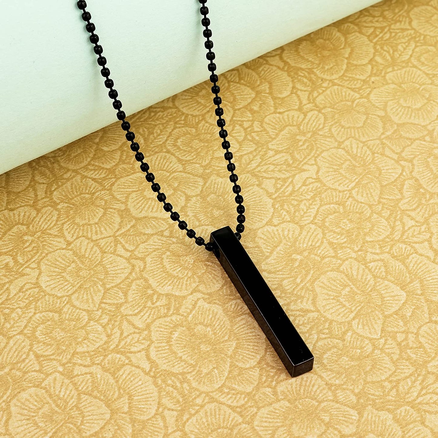 vertical bar Necklace Locket Chain for boys girls neck chain for men
