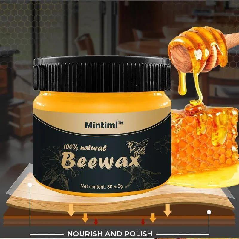 Liquid Wood Seasoning Beewax Polish - Complete Solution Furniture Care Polishing Beewax