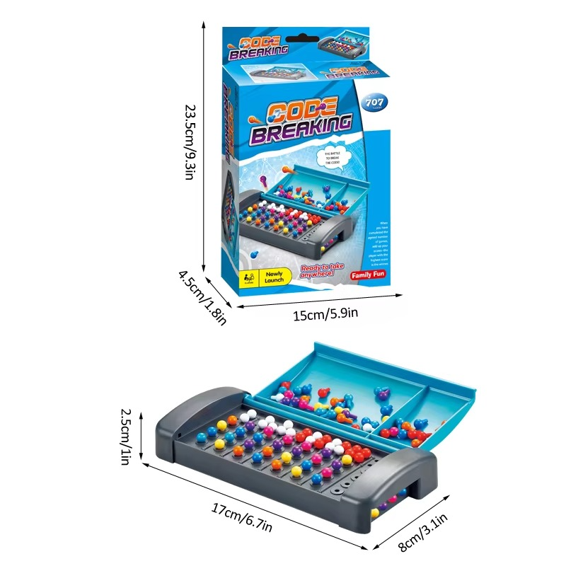 Funny Battle Code Breaking Challenge Toys Family Puzzle Games Two Players Educational