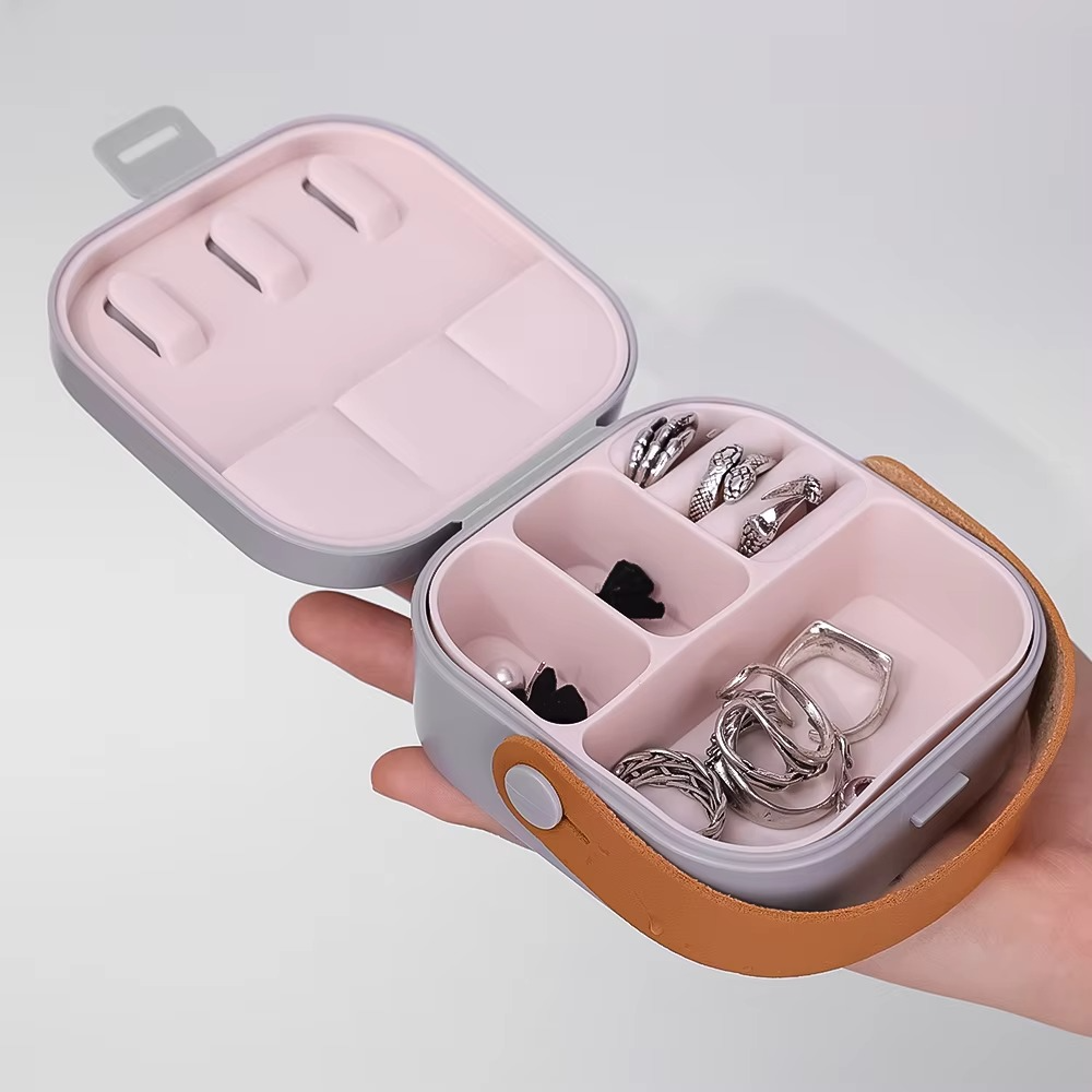 Jewelry Organizer Box | Portable Jewelry Storage Box | Sleek | Portable