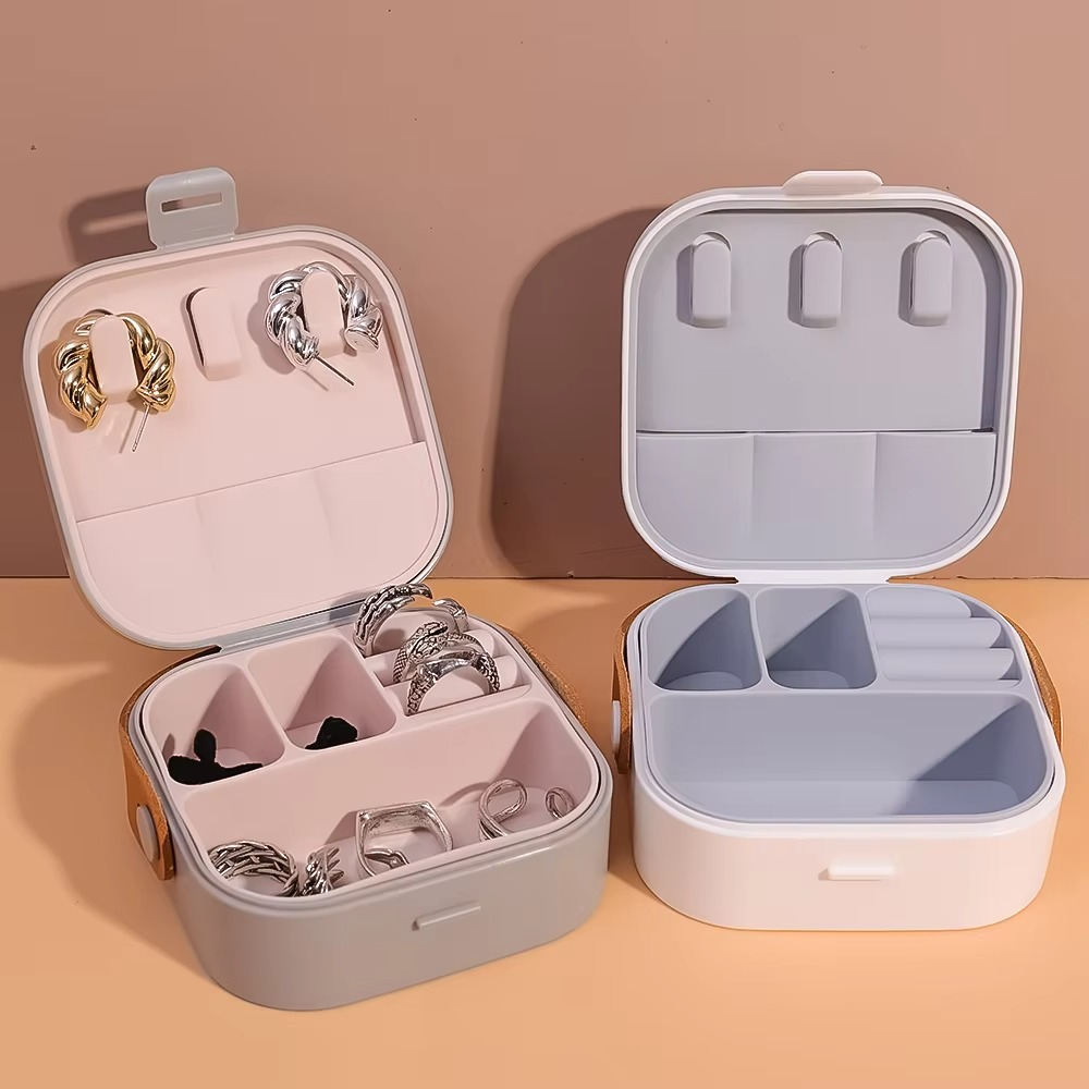 Jewelry Organizer Box | Portable Jewelry Storage Box | Sleek | Portable
