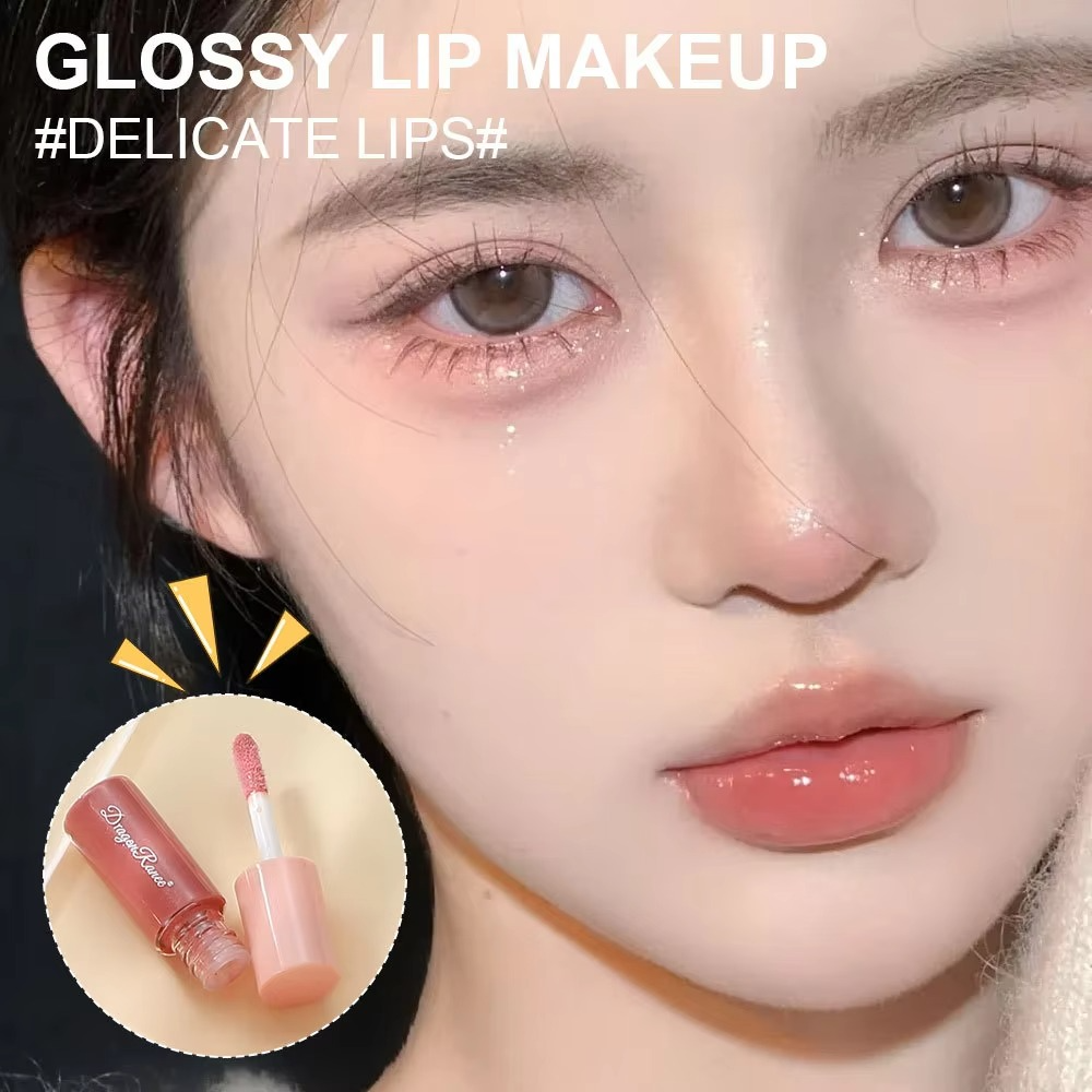 Dragon Ranee - 10 Mini Cartoon Mirror Lip Gloss Set | Best
