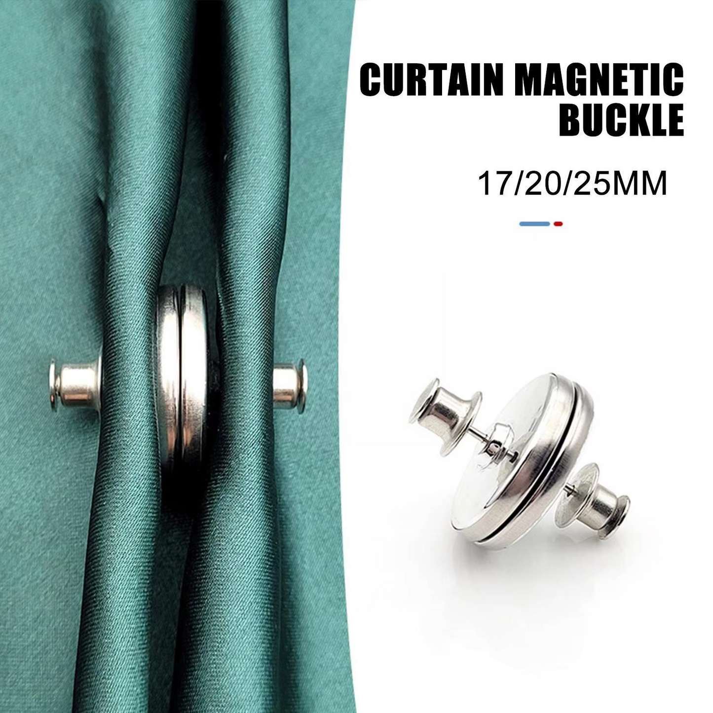 Curtain Pins, Curtain Tiebacks, Magnetic, Gap Resistant, Lace | Curtains, Curtain Accessories,