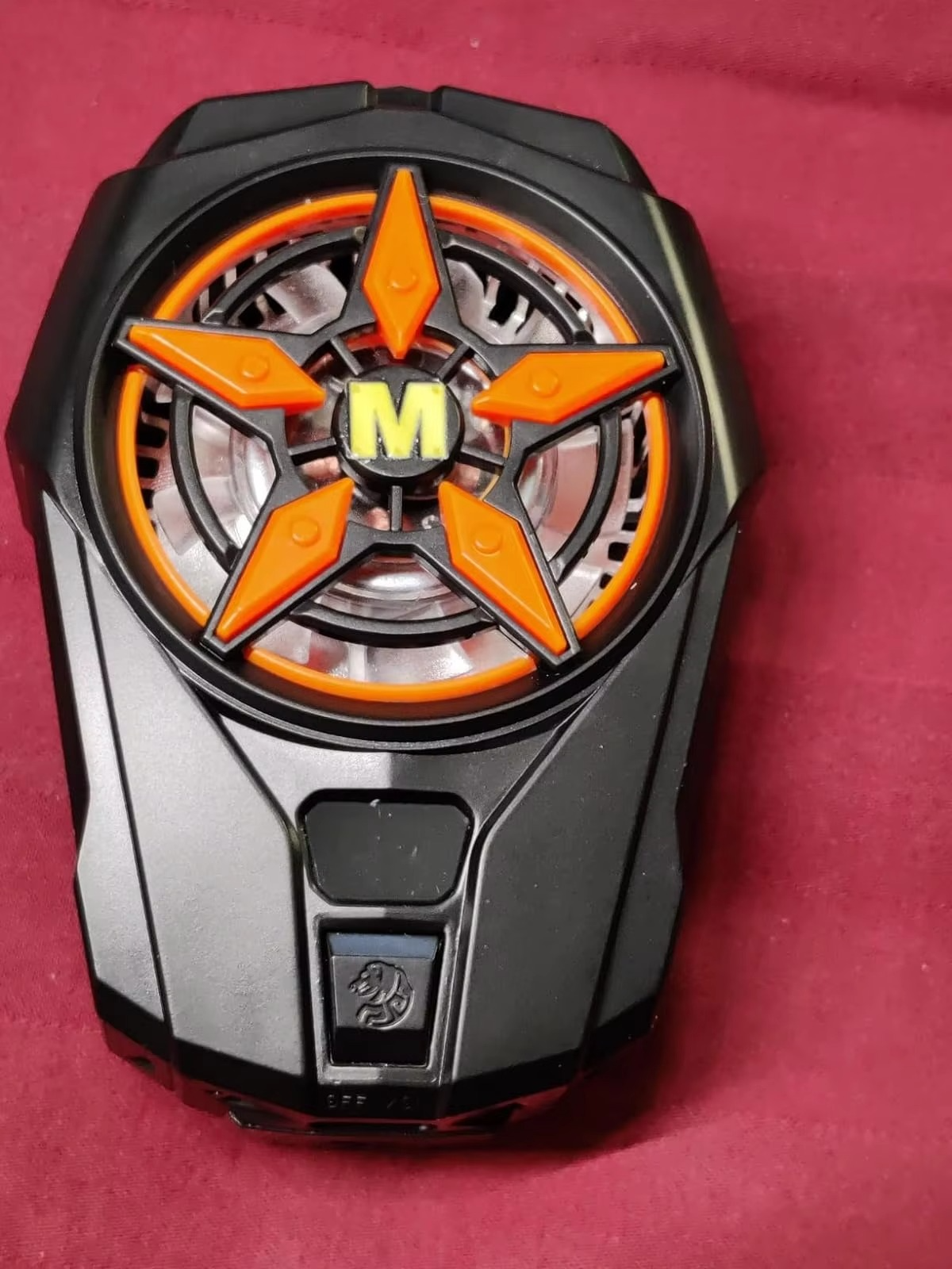 SL09 Practical Phone Cooler Fan, Easy To Carry, Smart Digital Display, Rear
