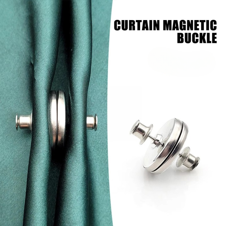 Curtain Pins, Curtain Tiebacks, Magnetic, Gap Resistant, Lace | Curtains, Curtain Accessories,