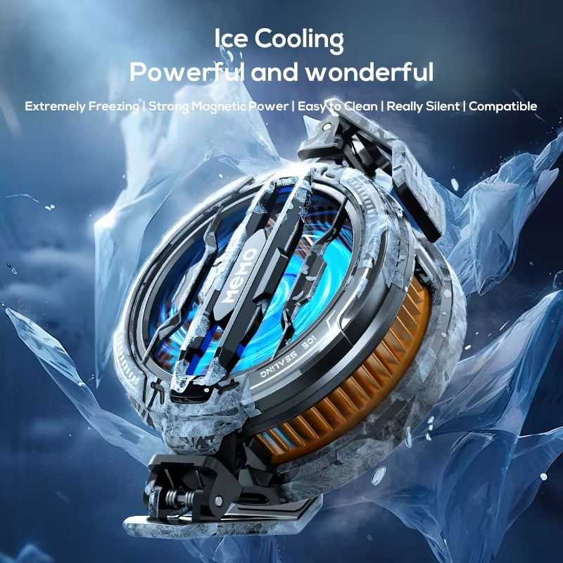 MEMO CX07 Mobile Phone Magnetic - Cooling Fan Radiator Cool Heat Absorber