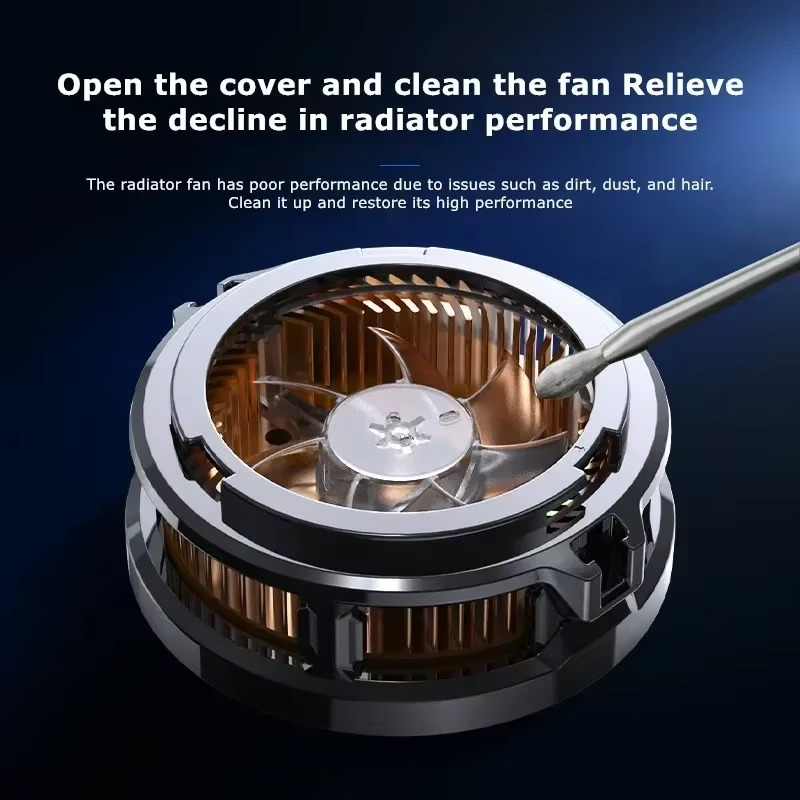 MEMO CX07 Mobile Phone Magnetic - Cooling Fan Radiator Cool Heat Absorber