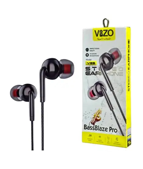 V65 Blaze Pro Wired Stereo Earphones | Best Quality Hand Free