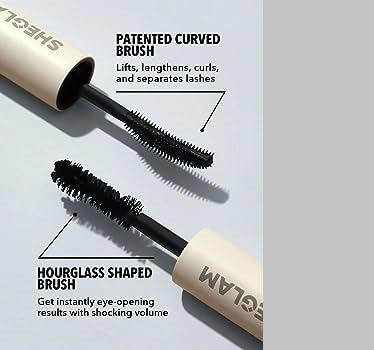 SHEGLAM 2 In 1 Black Volume and Length Waterproof Mascara