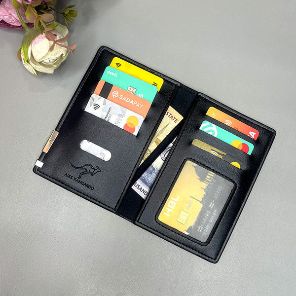 Stylish Slim PU leather Wallet for men - Mobile wallet for men