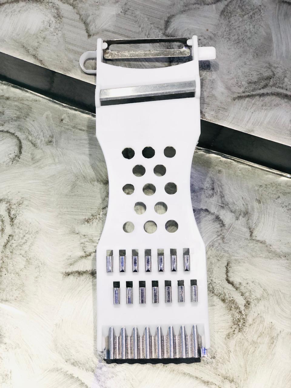 Multipurpose Vegetable Fruit Cutter Metal Scraper Fruit Grater Potato Carrot Cucumber Slicer