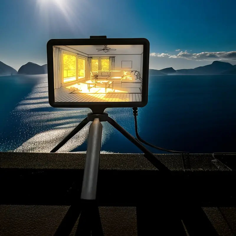 Glowing Art Photo Frame Desktop Decorative Lights, Painting Night Lights, Bedroom Lights