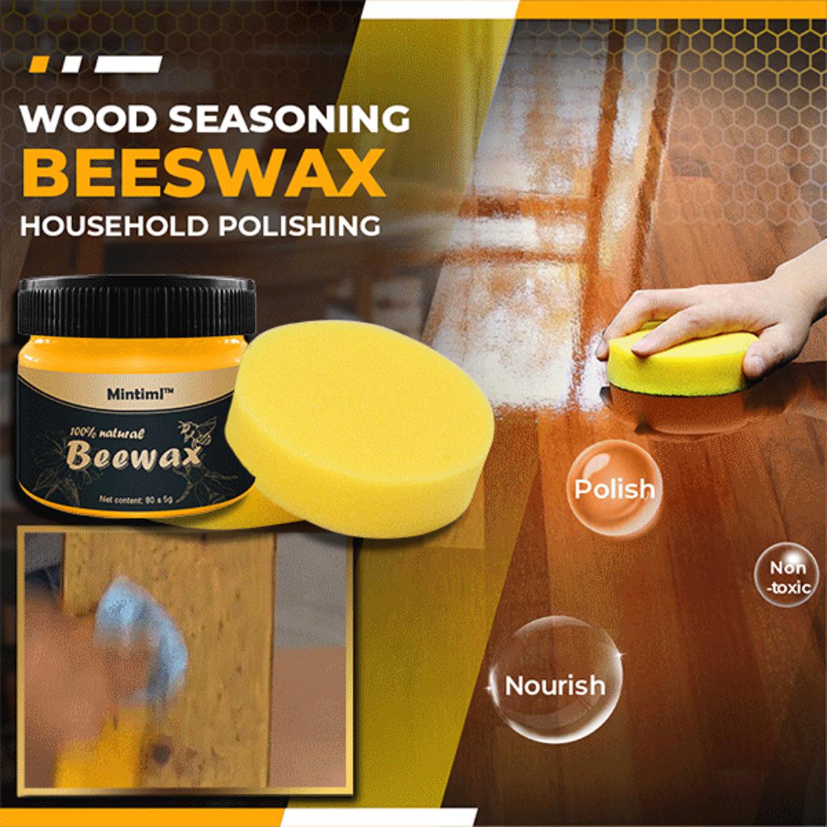 Liquid Wood Seasoning Beewax Polish - Complete Solution Furniture Care Polishing Beewax