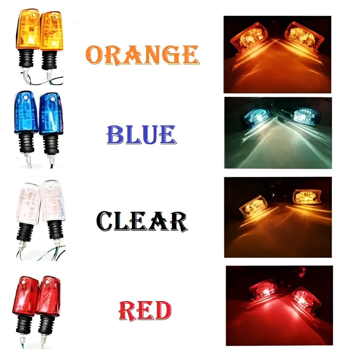 Pack of 5 set (20 pcs ) fancy mini indicator