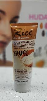 Yardlie Professional Rice Repairing Face Wash Foam 150ml Professional Rice Repairing Face