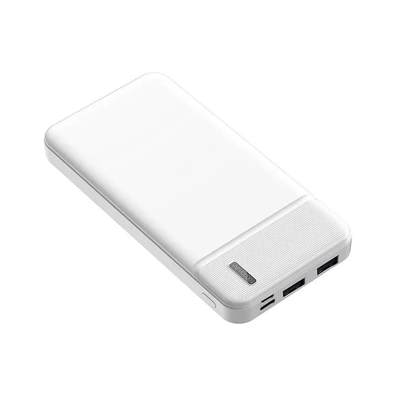 Ultra Slim 10000mAh Power Bank Dual USB Output | Fast Portable