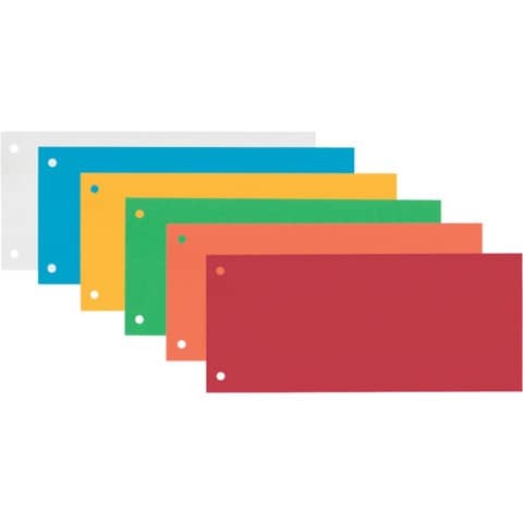 Pack Of 50 Card Divider Half Cut 240x105mm Durable Filing Cards