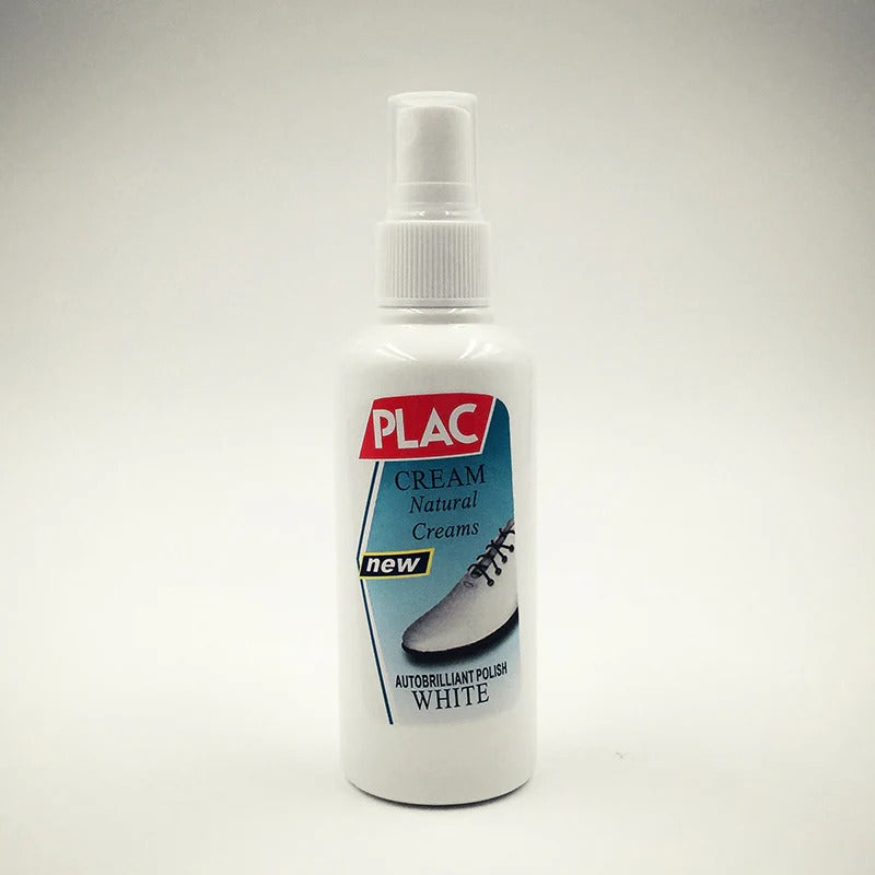 PLAC White Shoe Polish Cream Magic Instant Cleaner for White Shoes