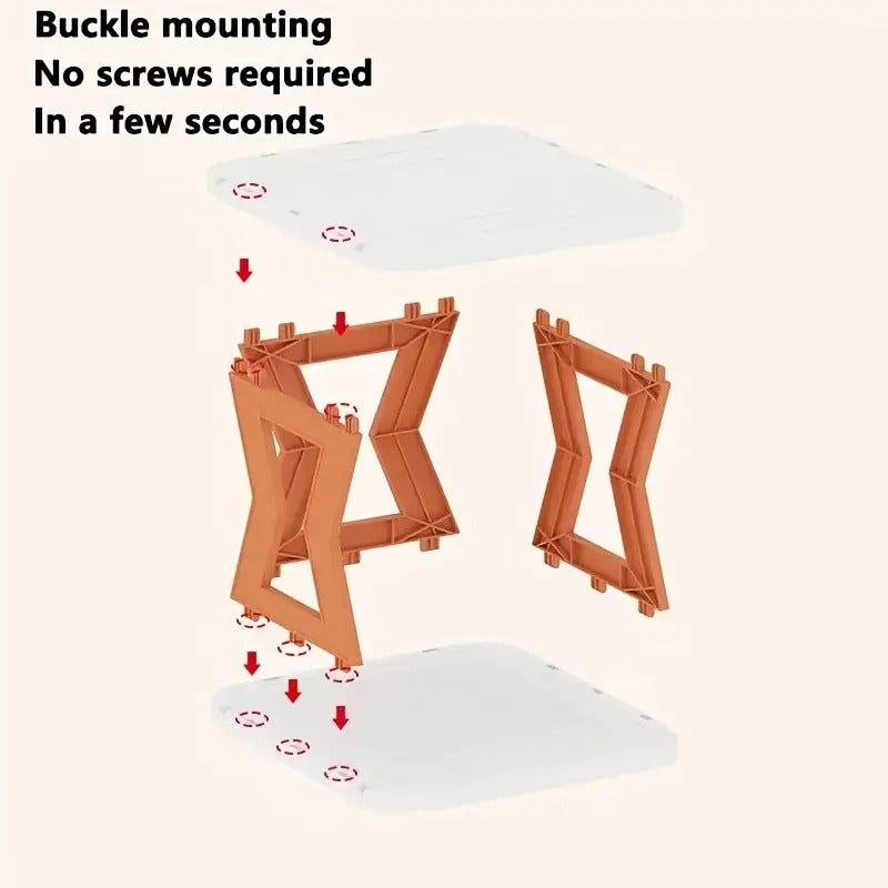 Shoe Rack High Quality - Unique X shaped Shoe Rack 5 floors