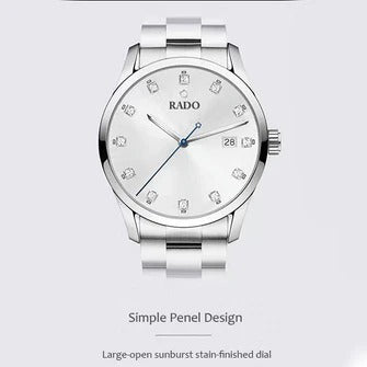 RADO Men’s Formal Wrist Watch With Stainless Steel Chain | Best Quality